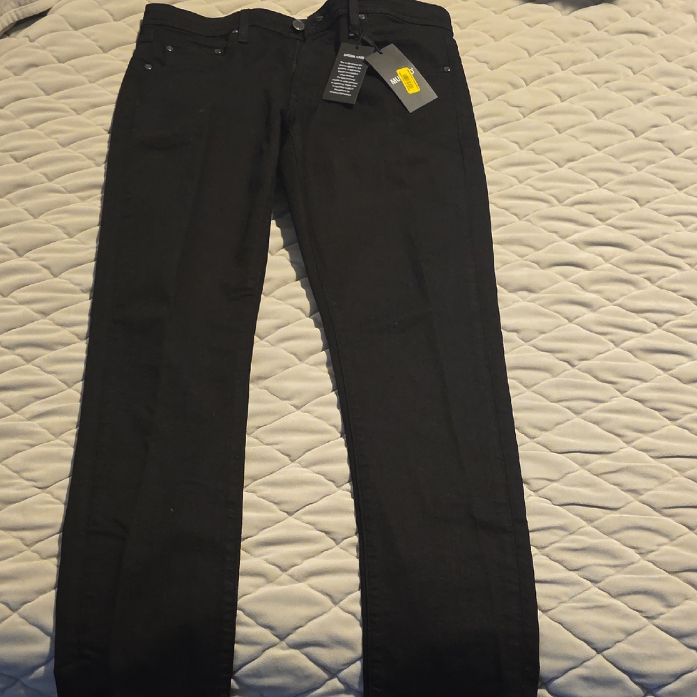Murano Men's Slim Jeans - Black